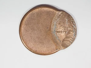 N/D,  Lincoln Memorial Penny, Off Center, O/C, Error - Picture 1 of 2
