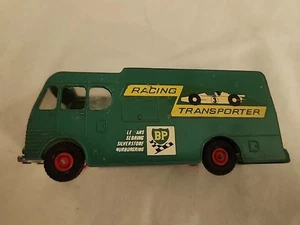 Vintage Matchbox Lesney King Size K-5 BP Racing Car Transporter Missing Tires - Picture 1 of 4