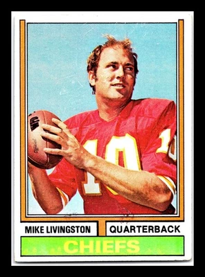 1974 Topps #459 Mike Livingston RC Rookie - Image 1 of 2