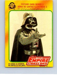 VINTAGE ORIGINAL NON SPORT CARD EMPIRE STRIKES BACK 1980 DARTH VADER N0588 - Picture 1 of 2