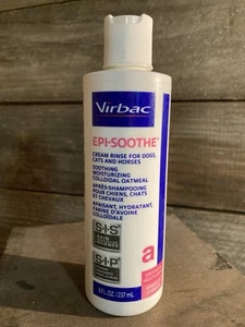 Virbac Epi-Sothe Haustier Shampoo Creme Spülung - 8oz Ablaufdatum: 12/2025 Katzen, Hunde, Pferde - Bild 1 von 3