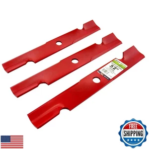 MaxPower 561155B 3 Hi-Lift Blade Set for 52" ExMark and Toro Mowers, Replaces - Picture 1 of 4