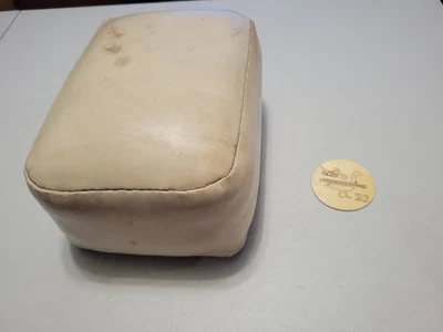 ¿Cojín portaequipajes personalizado? Almohadilla? Cabezal de pala trasero para Harley Davidson Panhead Foto 1 de 4