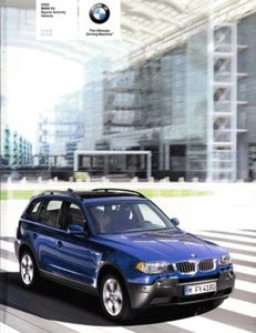 BMW X3er 2005 05 original Verkaufsprospekt neuwertig - Bild 1 von 1
