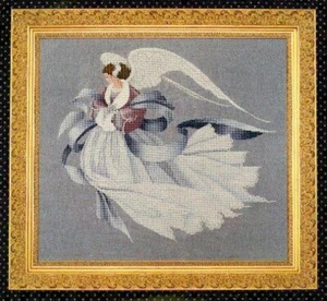 Lavender & Lace Cross Stitch Chart Ange Of The Winter LL33 - Lavender & Lace - Picture 1 of 1
