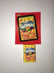 Topps Wacky Packages Sticker And Eraser Series 2 #5 Foot Gushers Card - Picture 1 of 1