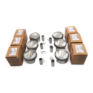 6x Engine Pistons & Ring Set STD Φ84.51mm Fits Audi A6 A7 A8 2.8FSI 06E107066CF - Picture 1 of 23