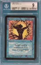 Spell Blast Alpha MINT Blue Common Graded BGS 9 CARD (0011853729) ABUGames