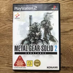 Metal Gear Solid 2 Substance PS2 Konami Playstation 2 Game From Japan - Picture 1 of 2