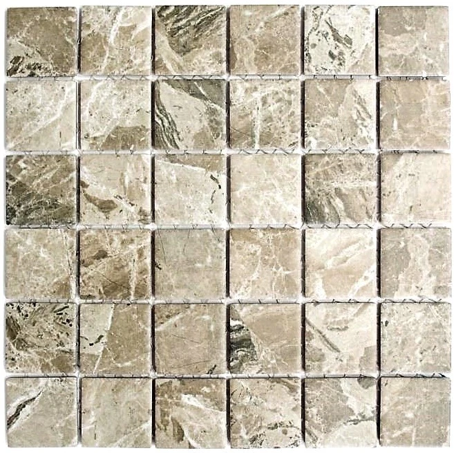 Carrelage mosaïque Aspect pierre sable Sable marron Art: 16-aISO89_b | 1 plaque - Photo 1/1