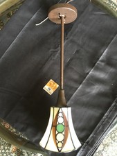 Kichler Tiffany Style Stained Glass Pendant Light 