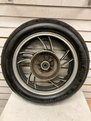 YAMAHA 1981- 1983 XV750 VIRAGO XJ650 MAXIM REAR WHEEL METZELER TIRE STRAIGHT  - Image 1 of 4