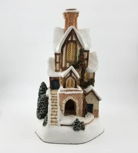 David Winter Cottages, Christmas Special 1996, AT HOME with COMFORT and JOY - Picture 1 of 7