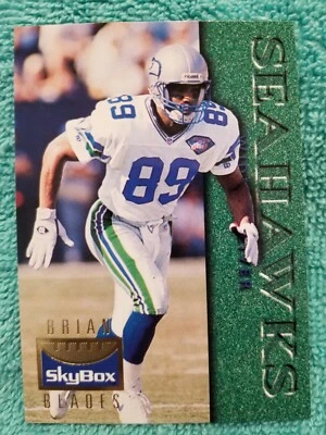 1995 SKYBOX PREMIUM BRIAN BLADES #124 SEATTLE SEAHAWKS - Image 1 of 4