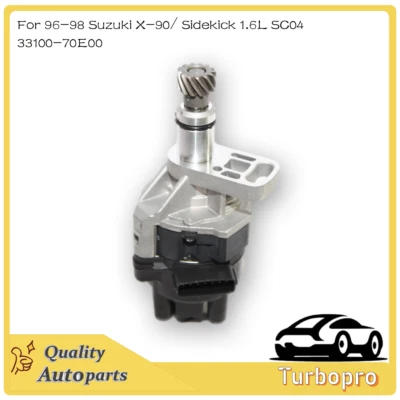 Nuevo Distribuidor 33100-70E00 Para 96-98 Suzuki X-90/Sidekick 1.6L SC04 Foto 1 de 4