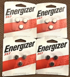 12 pilas Energizer 357/303 de óxido de plata celda de moneda 4 paquetes 3 caducan 3/26 - Imagen 1 de 2