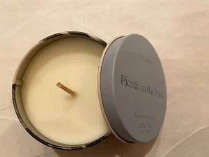 Illume - Picnic in the Park Scented Tin Travel Mini Candle 2.3 Oz - Picture 1 of 4