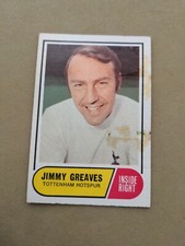 Jimmy Greaves A & BC Vintage Chewing Gum Football "Green" Cards 1969/1970