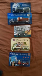 Fünf Biertruck-Modelle Bayern, z. B. Maisels Weiße, Spaten, Paulaner, Oktoberfes - Bild 1 von 1