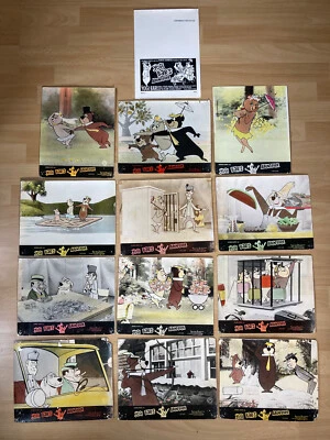 Aushangfotos * 12 AHFs + WR * Yogi Bär's Abenteuer * WA 1970 handcoloriert - Bild 1 von 4