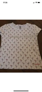 T-Shirt von „Blue Effect“ Gr. 140 10Y Pailletten/Flamingo - Bild 1 von 4