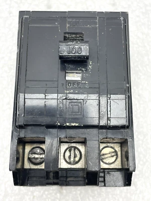 DISJUNTOR QUADRADO D QOB3100 100 AMP 3 PÓLOS 240V GARANTIDO - Imagem 1 de 4