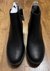 Universal Thread Women's Size 7 Taci Ankle Boots with Memory Foam Black - Picture 1 of 7