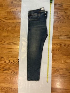 $ 430 Golden Goose 'Up' 'Carrot' Passform gerades Bein Denim Jeans Herren 34 x 30 - Bild 1 von 10