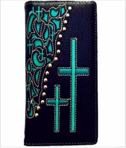Cross Men Wallet Western Bifold W056 Black/Turo - Picture 1 of 2