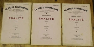 Pequeña Ilustración - N°710 - Igualdad - Princesa Bibesco - 3 Vol 1935 ALE - Picture 1 of 1