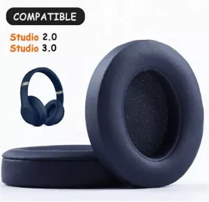 Replacement Ear Pad Soft Cushion Cover Beats Studio 2 3 Wireless/Wired Navy Blue - Picture 1 of 7