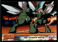 Pokemon Card THE ULTIMATE MATCH #34 Mewtwo Strikes Back Blue Logo PL/EXC Topps!!