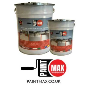 20 LITRE INDUSTRIAL FLOOR PAINT - HEAVY DUTY - ALL COLOURS - QUICK FREE DELIVERY - Picture 1 of 38