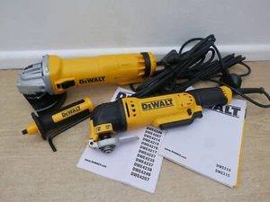 DeWALT DWE315 multi tool + DWE4206 115mm angle grinder 240v - Picture 1 of 3