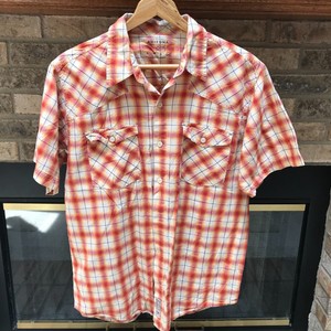 AriZona Boys Orange Short Sleeve Tops 