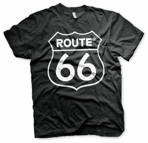 Officially Licensed Route 66 Logo Men'S T-Shirt S-XXL Sizes - Picture 1 of 6
