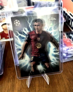 Pedri Shockwave SSP - 2024-25 Topps Chrome - Fc Barcelona - Picture 1 of 6