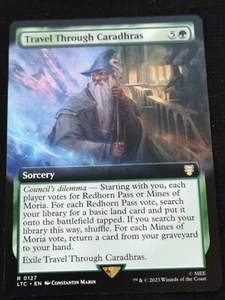 Travel Through Caradhras - Extended Art - LTC - NM - EN - 0127 - Picture 1 of 1