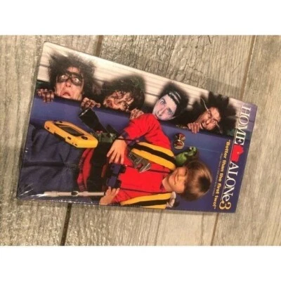 Home Alone 3 VHS 1998 90s Comedy Sealed OOP HTF Alex D Linz John Hughes New - Image 1 of 4