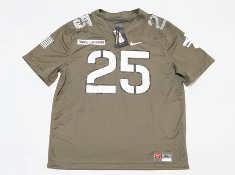 [Sz XL] Nike Army Black Knights USA Infantry Football Jersey Green CK6204-222 Cover