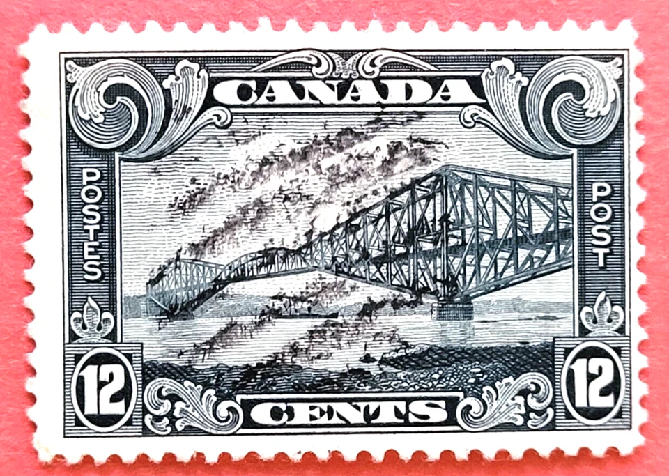 Канадская марка 156 «Квебекский мост» б/у - Изображение 1 из 1