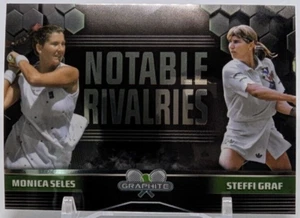 🎾2024 Topps Graphite Tennis Monica Seles Steffi Graf Notable Rivalries #NR-SG🎾 - Picture 1 of 3