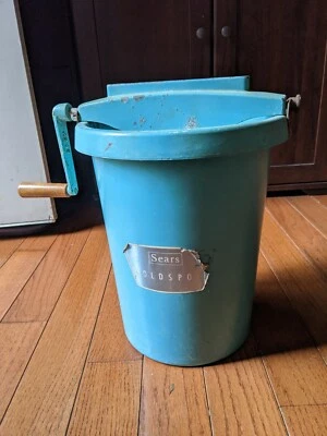 Винтажная ручная мороженица Sears Cold Spot - Изображение 1 из 4