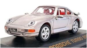 Road Signature 1/43 Scale 94243-D - Porsche Turbo 993 - Silver