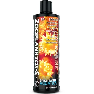 Brightwell Aquatics Zooplanktos-S 250mL Zooplankton Liquid Food for Live Corals - Picture 1 of 1