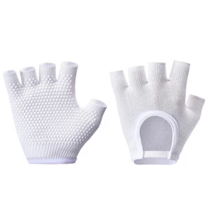Women Men Half Finger Work Out Gym Gloves Sport Weight Lifting Exercise Fitness/ - Picture 1 of 40