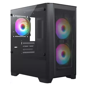 ULTRA FAST Quad Core Gaming PC Tower WIFI & 8GB 1TB HDD & Win 10 + 2GB Graphics - Picture 1 of 6