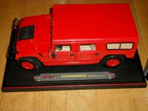 HUMMER [ STATION WAGON ], [MAISTO BRAND] Die Cast Metal Toy Truck, Scale: 1/18 - Picture 1 of 6