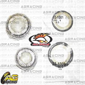 All Balls Steering Headstock Stem Bearing Kit For Kawasaki KX 125 1982-1991 MX - Picture 1 of 1