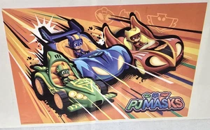 PJ MASKS WALL POSTER 36” x 24"  New /Sealed (rolled) - 2022- Leap Year Prod. - Picture 1 of 7